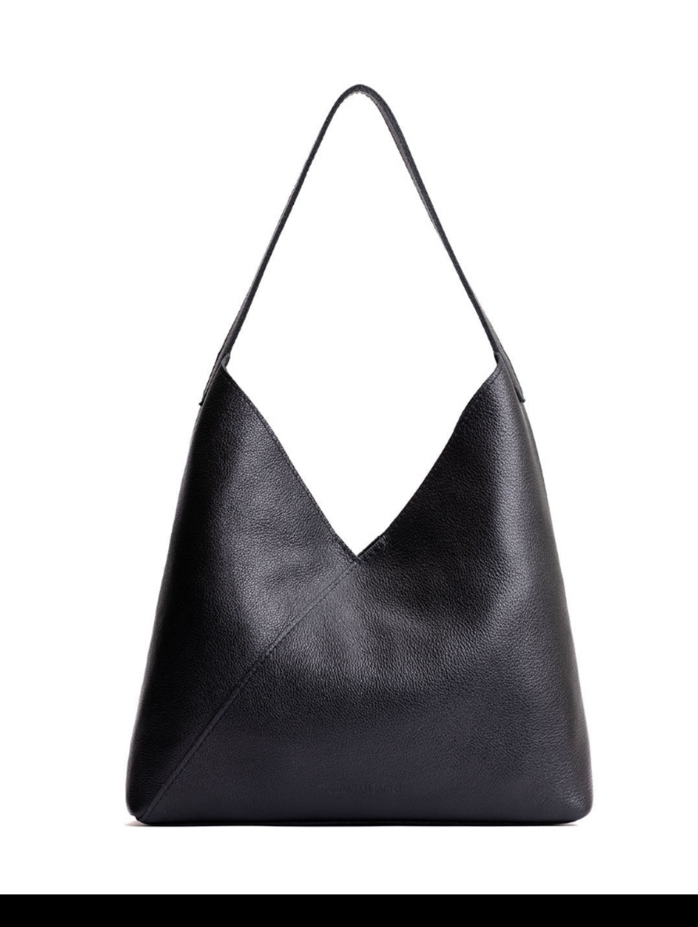 Portland Leather Goods Oversize Naomi Pebbled Black - Picture 13 of 13